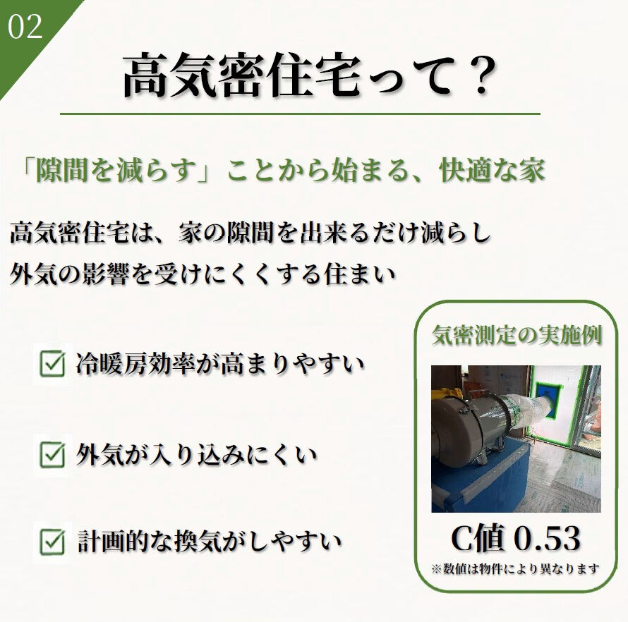 【高気密×24時間換気】