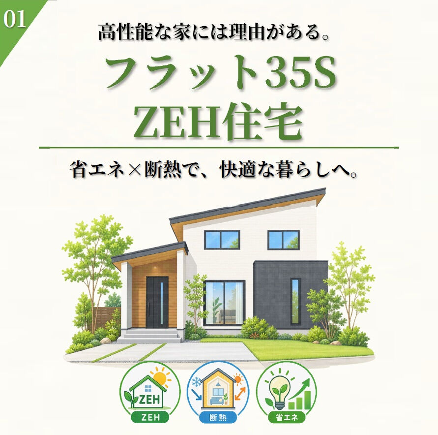 【フラット35S ZEH住宅】