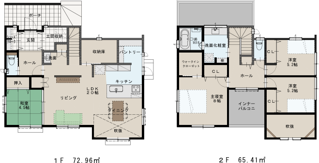 北向きでも最高の陽当たりを実現